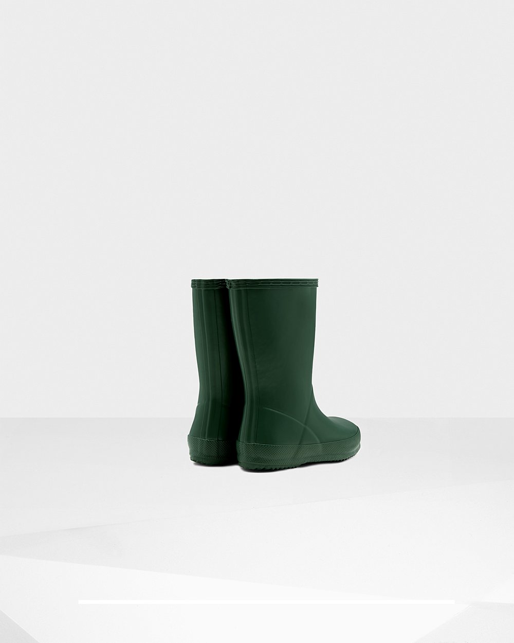 Botas De Agua Hunter Niños Original First Classic - Verde - Argentina 8501TBKCP